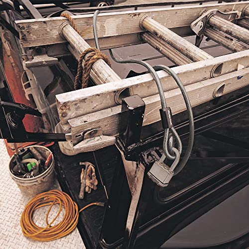 Master Lock Steel Bike Lock Cable, 30 ft. Long x 3/8 in. Diameter Vinyl Coated Cable with Looped Ends, 70DCC