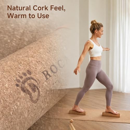 4-in-1 Cork Balance Board Kit for Foot & Ankle Strengthening