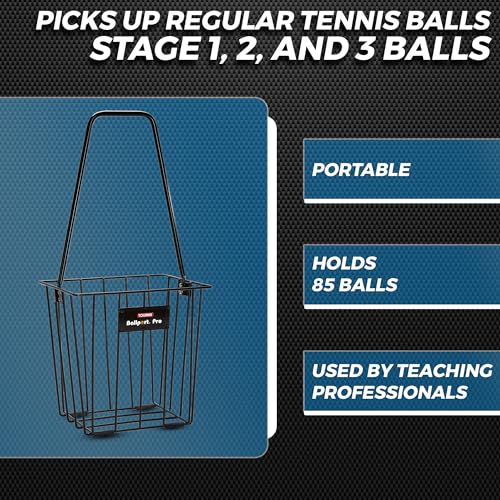 Tennis Ball Hopper - Large Capacity for 85 Balls