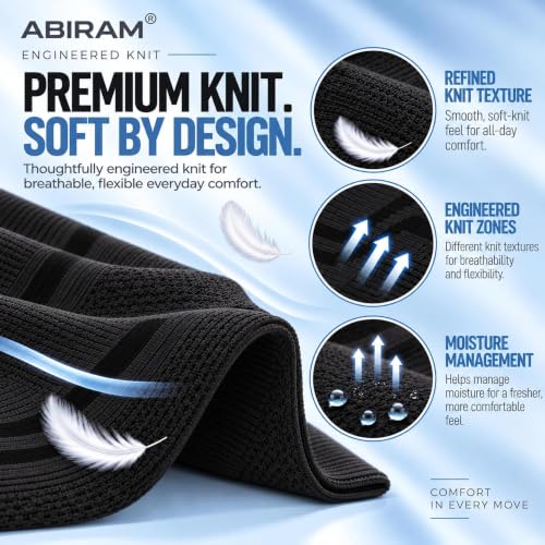 ABIRAM Ankle Brace Compression Sleeve with Adjustable Strap – Black XX-Large