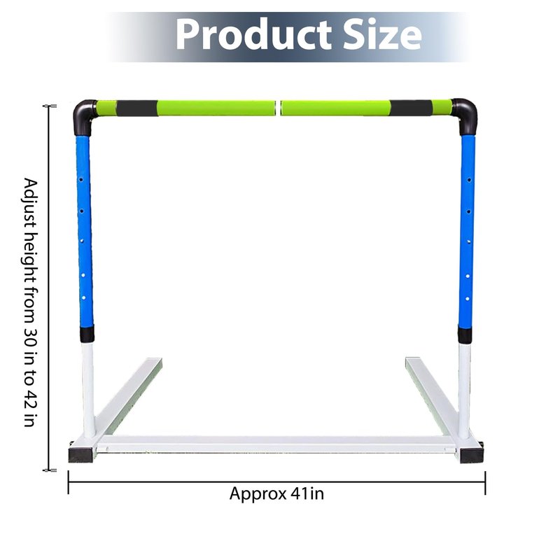Voodans Adjustable Height Agility Hurdles Detachable Speed Training Hurdles Practice Hurdles for Football and Jumping Training (Pack of 1)