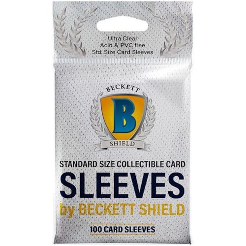 Collectible Card Sleeves - 100 Pack - Standard Size 63x88mm