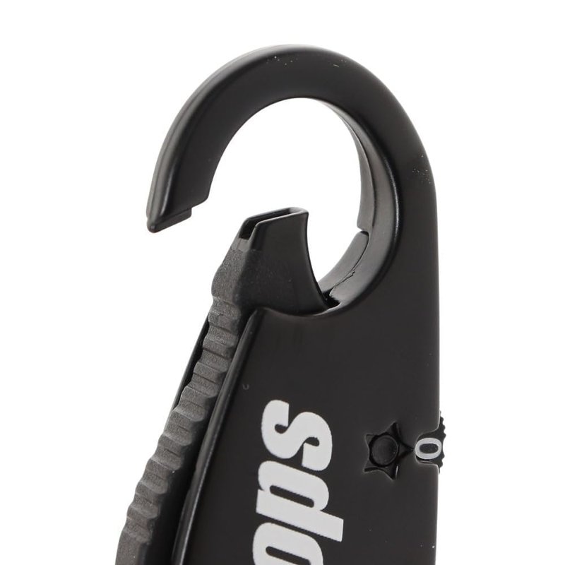 CROPS Q-BIRO MINI Compact Bike Lock Cable, 3 ft, Black Anti-Theft 3-Digit Resettable Combination Lock with a Shape-Memory Coiled Cable and BIROTATION Technology; Great Option for Road Cyclists