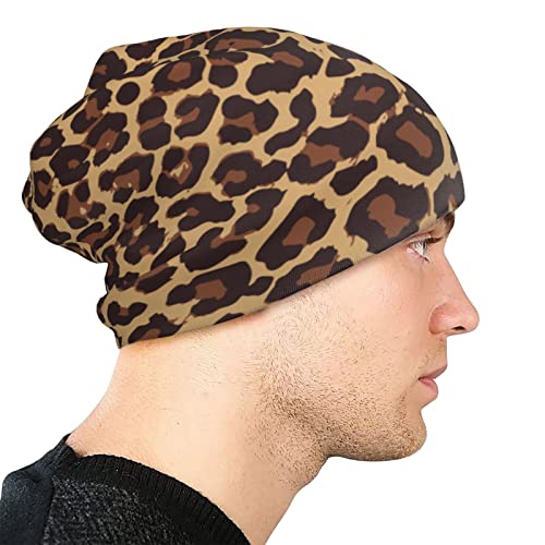 Sunwarshile Alpaca Llama Beanie Hat - Slouchy Knitted Skull Cap for Women Men, One Size Black