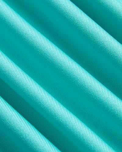 Girls Short Sleeve Rash Guard Swim Shirt - Mint, 6X