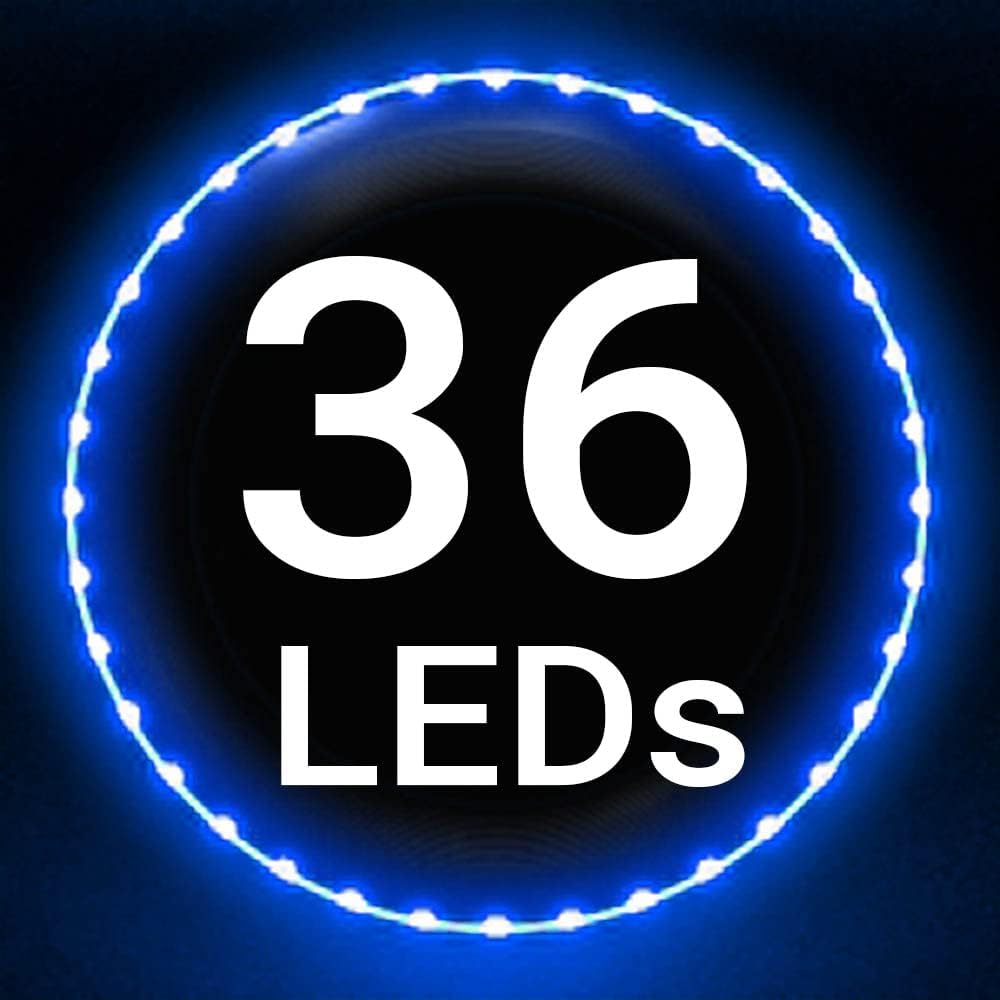 TOSY Flying Disc - Super Bright RGB LED Lights | Rechargeable & Waterproof | Perfect for Kids & Teens