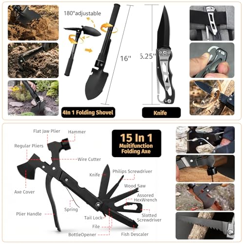 294-Piece Survival Kit with First Aid Gear & Emergency Tools