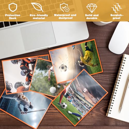 100 Count Orange Matte Card Sleeves for Trading Cards