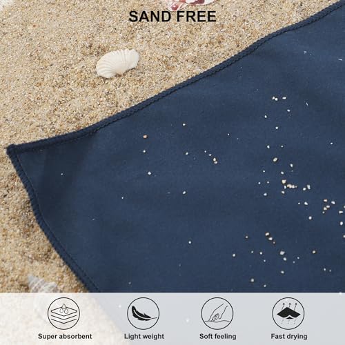 Rainleaf Microfiber Towel Quick Dry Camping & Travel Gym Towel.