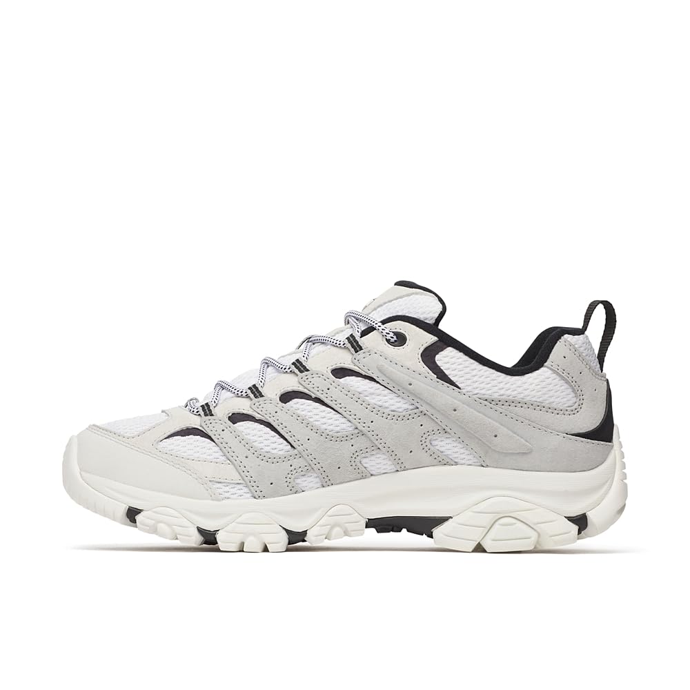 Merrell Men's Moab 3 Hiking Shoes - White/Black: 10 Medium