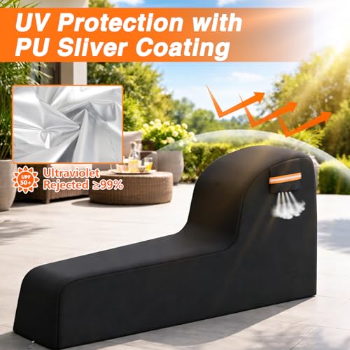 Waterproof Rowing Machine Cover - Heavy Duty 420D, 95"L x 24"W x 40"H