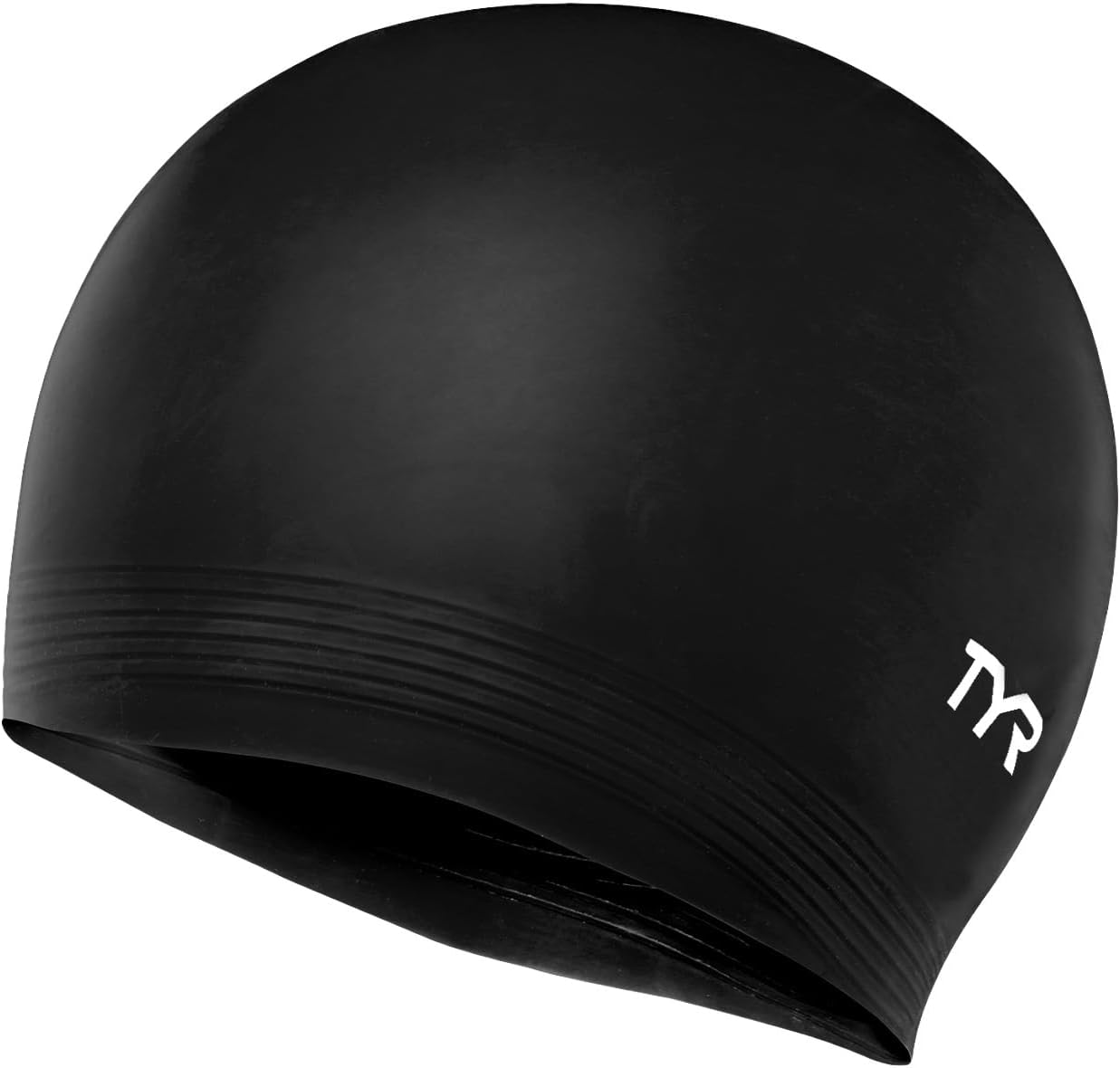 TYR Latex Swim Cap for Adults - Durable Hydrodynamic Training Hat for Men & Women