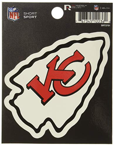 Kansas City Chiefs Die Cut Team Logo Sport Sticker - 4.8" x 3.8"