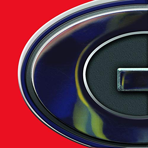 Chrome Emblem - Illinois Illini - 3" x 3" - Fan Pride