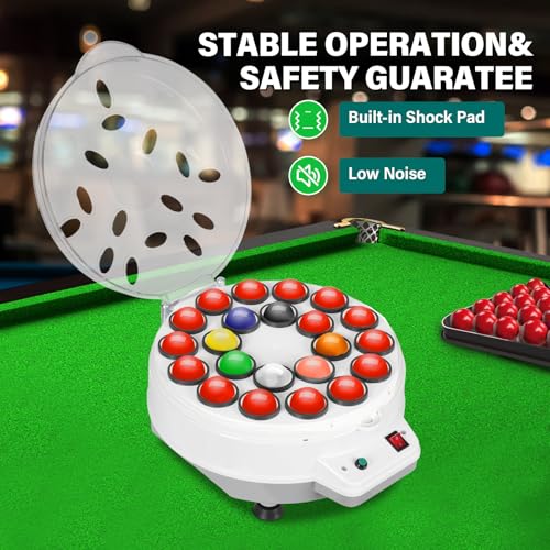 Electric Billiard Ball Cleaning Machine - Automatic 22 Balls Cleaner