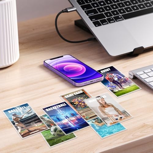 600 Pcs Card Sleeves for Trading Cards - Durable Penny Sleeves