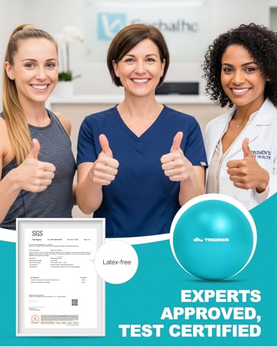 9-Inch Pilates Ball for Core Training and Rehabilitation