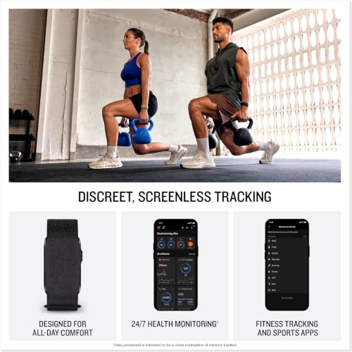 CIRQA Smart Band Health & Fitness Tracker - Screenless, Long Battery Life