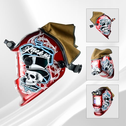 TRQWH Welding Helmet Bib Cover Extended Split Wrap-Around Helmet Back Cover with Press Fit Seal, for Most Welding Helmets (TRQ-WHNPWB)