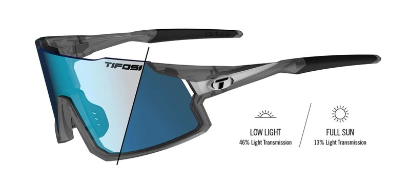 Tifosi Optics Stash Sunglasses (Matte Smoke (Clarion Blue Fototec))