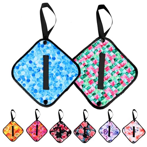 Reusable Pee Cloths for Women - Quick-Dry Washable Toilet Paper Alternative, 2 Pack - 3 Ice Cube