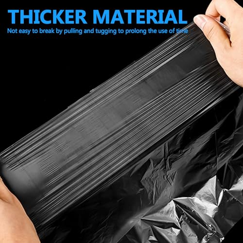 LLPT Tape and Drape 25.6¡±(Unfolded) x 66 Ft Each 2 Pack Pre-Taped Masking Film 0.31 Mil Painters Plastic Drop Cloth for Auto Wall Furniture Painting Protection (MFTG620)