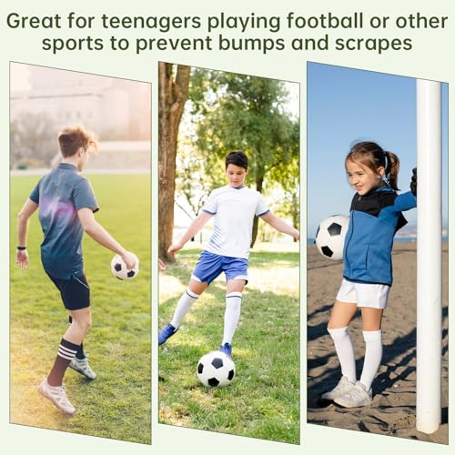 Mini Shin Guards for Soccer - Lightweight & Comfortable 3.15 x 1.97in