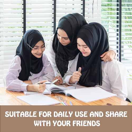 OPUHOHR 4 Pack Women Turban Under Caps - Soft Modal Hijab Undercaps with Ties