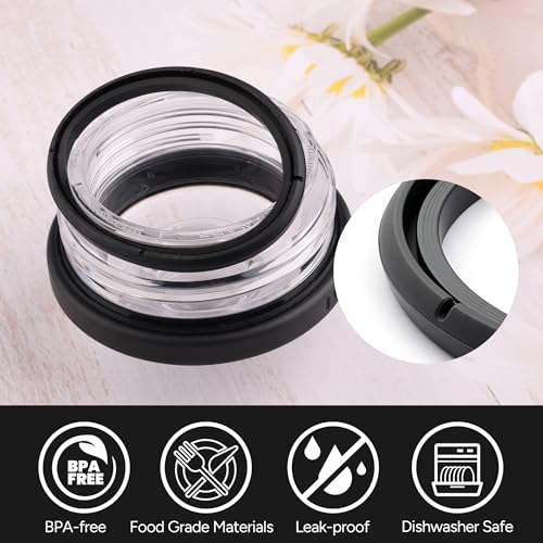Silicone Gaskets for Yeti Chug Cap Lid - 4 Pack