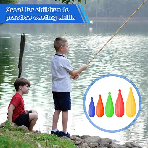 Fishing Practice Plugs - 5pcs Silicone Casting Weights for Kids