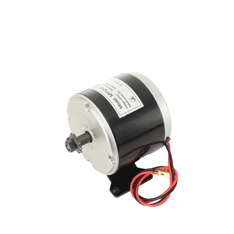 CDZHLTG Brushed Permanent Magnet Electric Motor for E Scooter Drive Speed Control Wind Turbine PMA 24V 350W 2700RPM