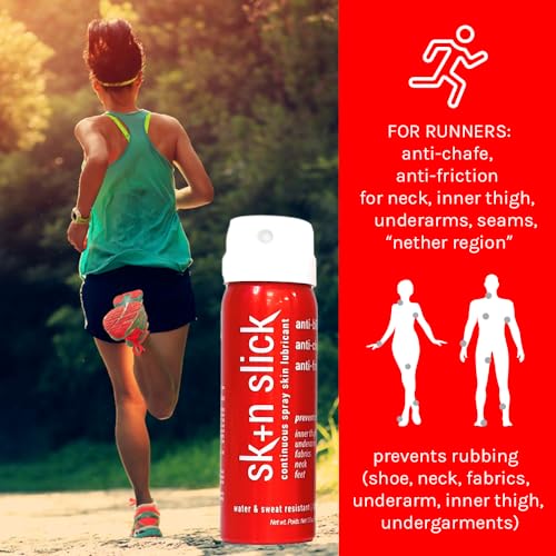 Anti-Chafe Continuous Spray Skin Lubricant - Blister Protection