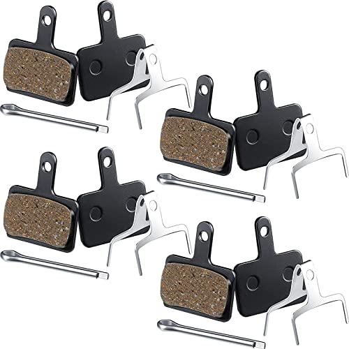 High-Performance Mountain Bike Brake Pads - Resin - 4 Pairs