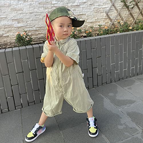 Camouflage Baseball Cap for Children - Adjustable 54cm - Green