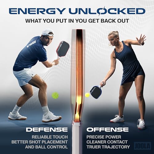 Pickleball Paddle - 16mm Raw Carbon Fiber, Enhanced Control & Power - Perseus