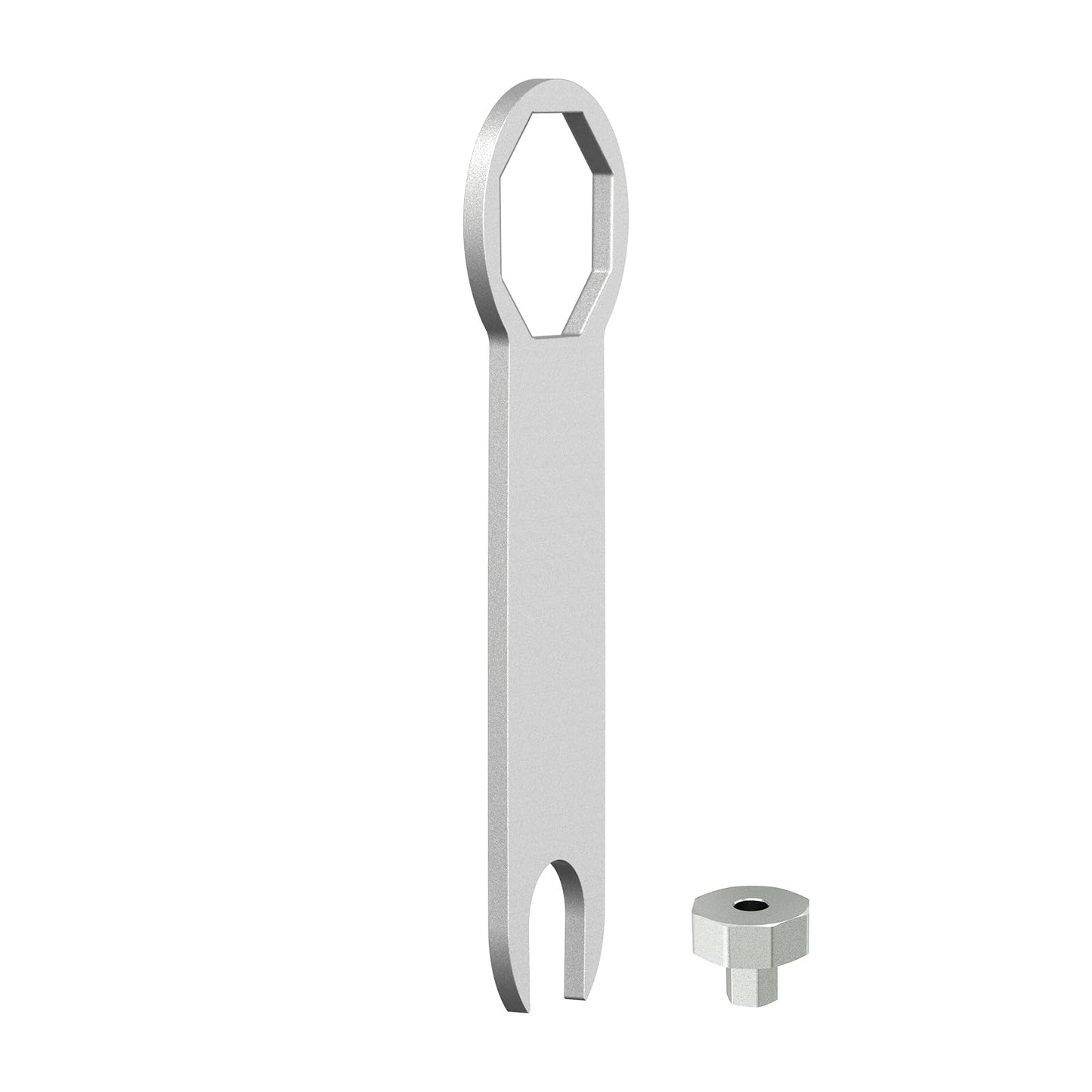 ISDOHS Dual Chamber Fork Cap Wrench Tool, Compatible with 2005-2025 Dirt Bike Front Suspension, Fits YZ250F / YZ450F / YZ250, 49mm Outer Cap & 35mm Inner Cap Removal Tool