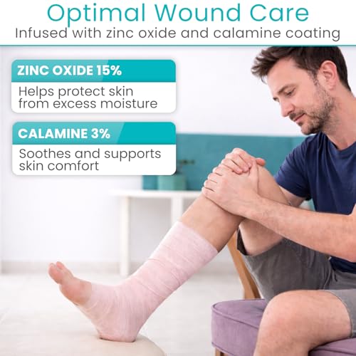 Unna Boot Bandage with Zinc Oxide & Calamine - 3"x10yd