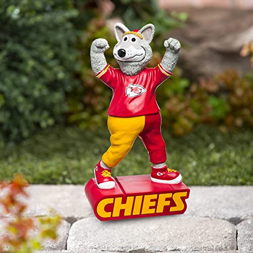 Kansas City Chiefs Mascot Garden Statue - Hand-Painted Polystone