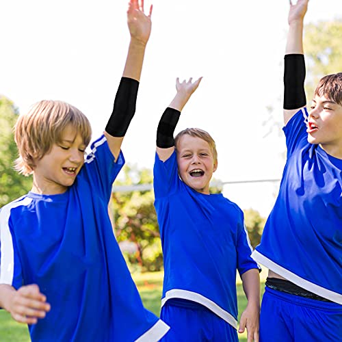 Kids Elbow Compression Sleeves - 2 Pairs, Small
