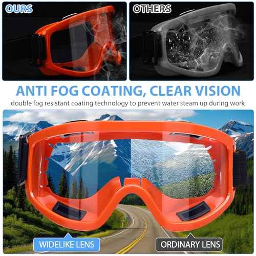 Anti-Fog Safety Goggles Impact Resistant Protective Safety Glasses Men Women Eye Protection