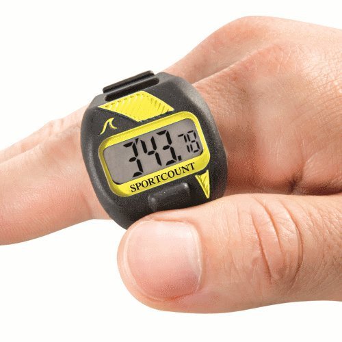 Waterproof Finger Stopwatch & Swim Timer - Ergonomic Design