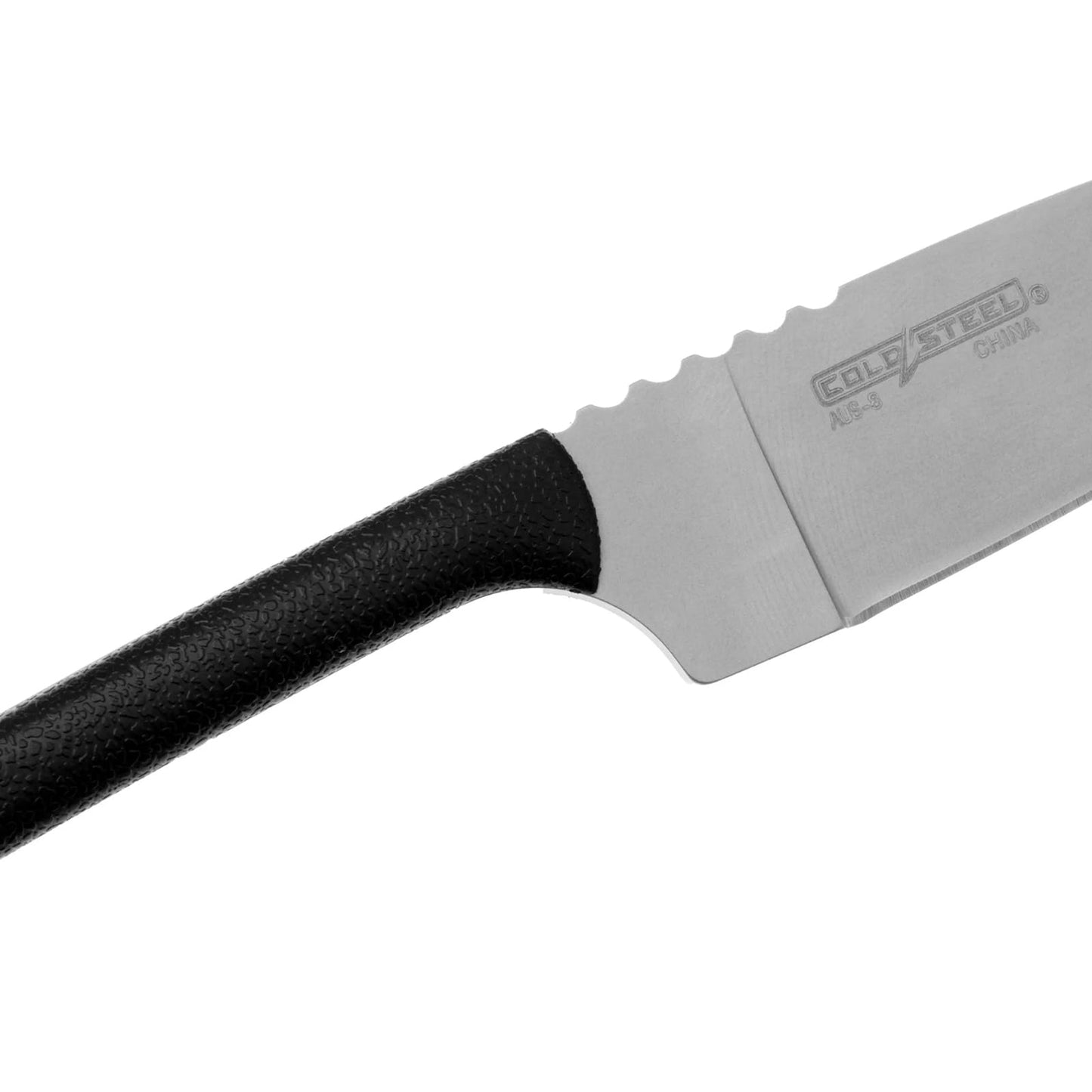 Cold Steel Bird & Game 3.5" Lightweight Durable Japanese AUS8A Stainless Steel Fixed Blade Drop Point Outdoor Hunting Neck Knife, Resistant Secure-Ex Sheath