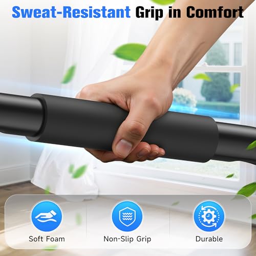 Adjustable Dip Bar Station - Heavy Duty Parallette - Black
