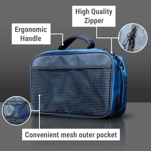 Reaction Tackle Deluxe Water-Resistant Bait Binder Splash-Proof Organizer for Soft Plastics and Rigs