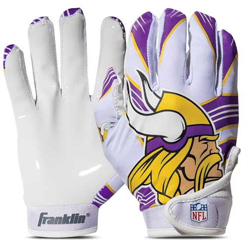 Youth NFL Team Football Receiver Gloves - Ultimate Fit & Grip