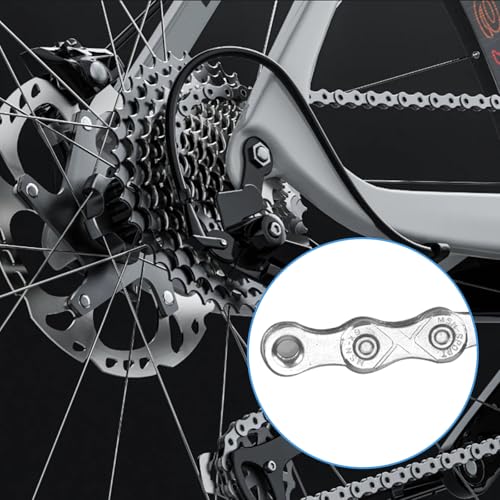 HUFATWINS 9/18/27 Speed Bicycle Chain for Road & Mountain Bikes - 116 Links