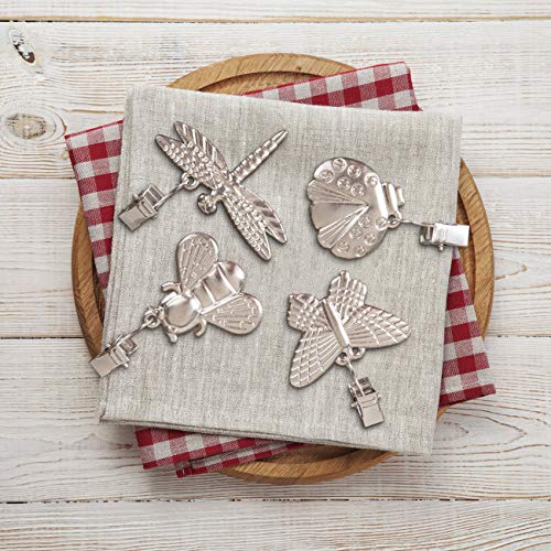 Tablecloth Weights with Clips - 4PCS Butterfly, Bee, Dragonfly, Ladybird