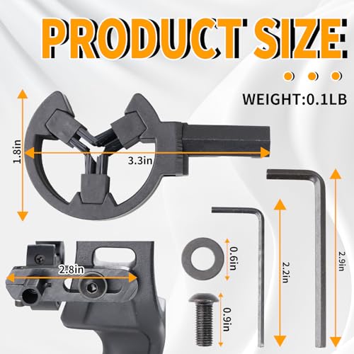 Adjustable Arrow Rest for Compound & Recurve Bows - Both Hands