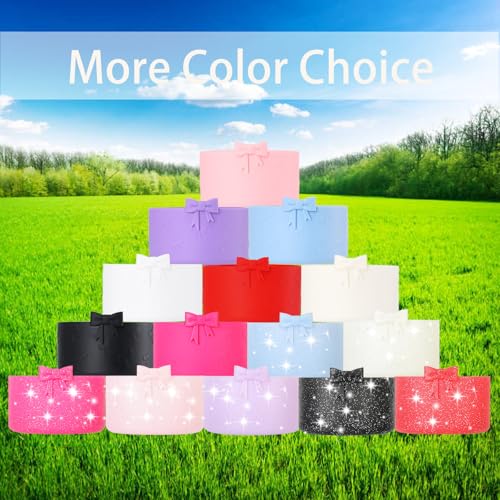 Silicone Bow Water Bottle Boot for 12-40oz Tumblers - Glitter Beige