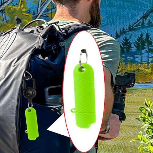 Waterproof Lighter Case Cover Holder - 2 Pcs Light Green